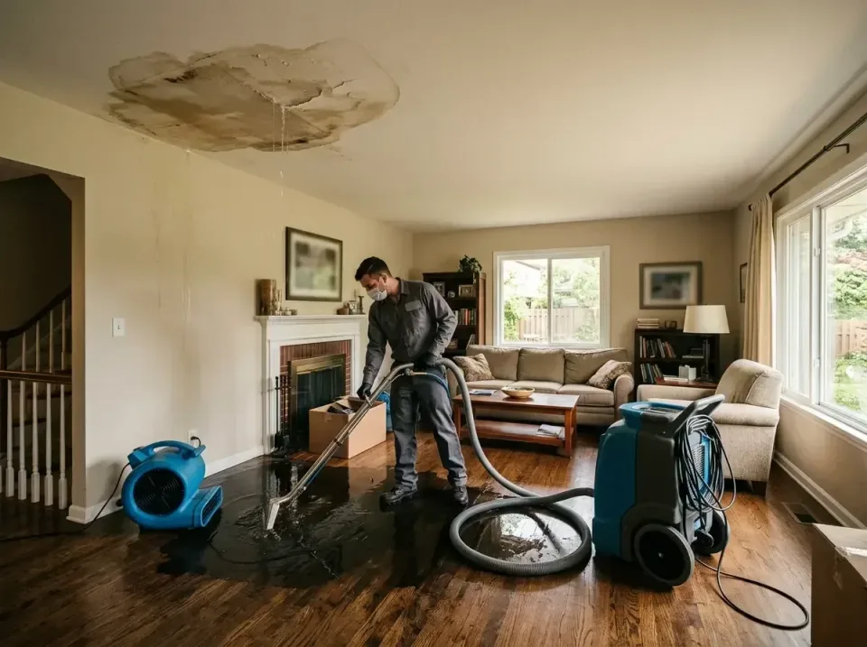 attic-pipe-burst-ceiling-drip-008 — frequently asked questions, Water Damage Restoration & Carpet Care in Greenfield, OH
